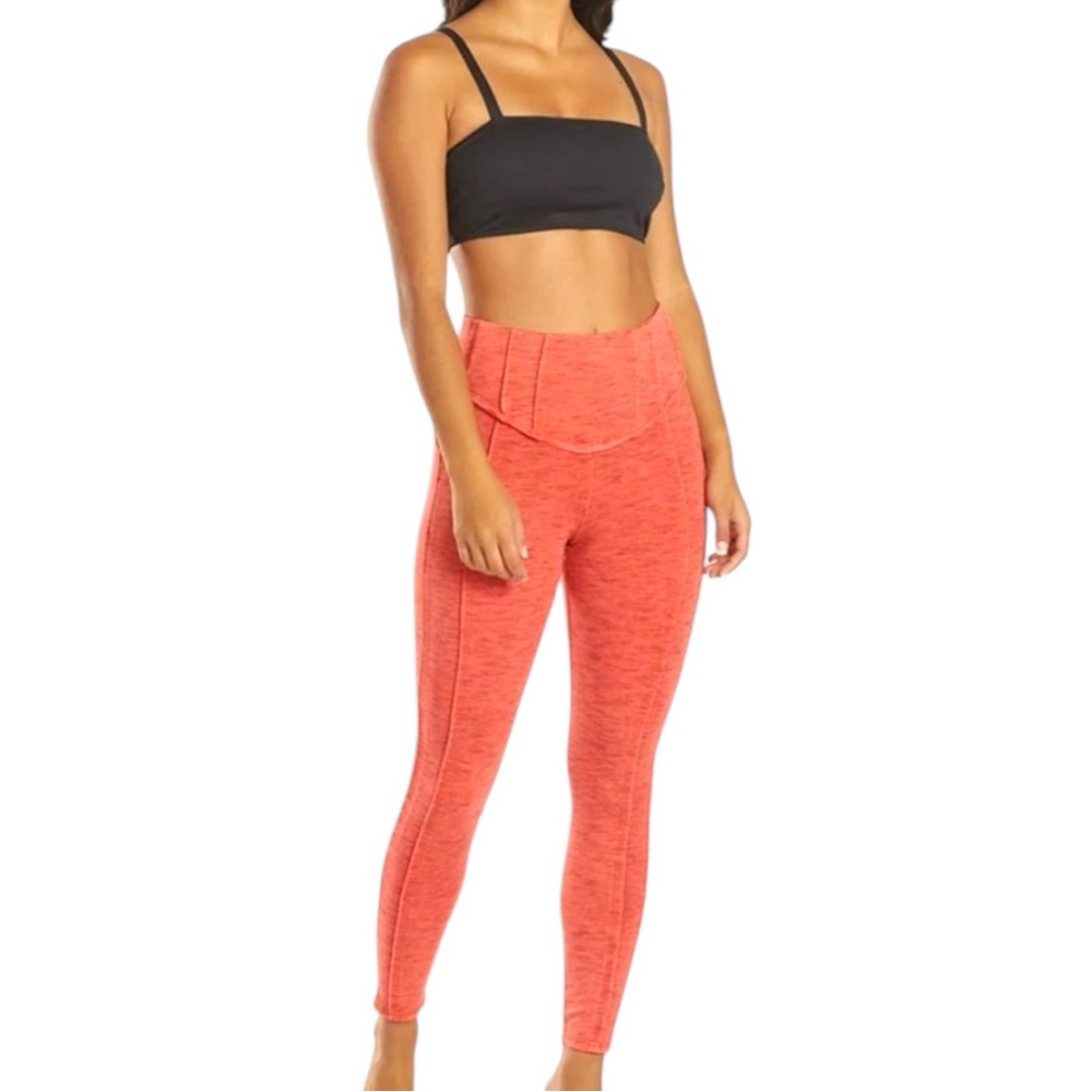 NEW FREE PEOPLE MOVEMENT High-Rise Ankle Length Hybrid Leggings Size XS